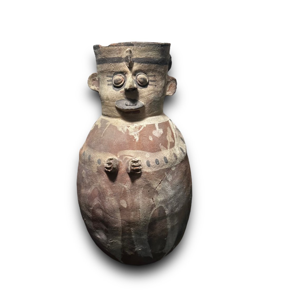 Large Pre-Columbian Chancay China Vessel (1 of 3)