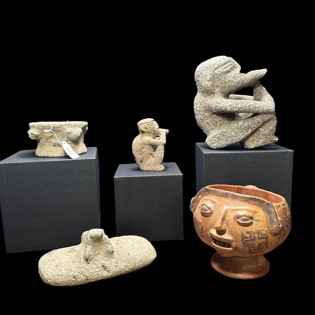 6 Pre-Columbian Costa Rican items (1 of 7)