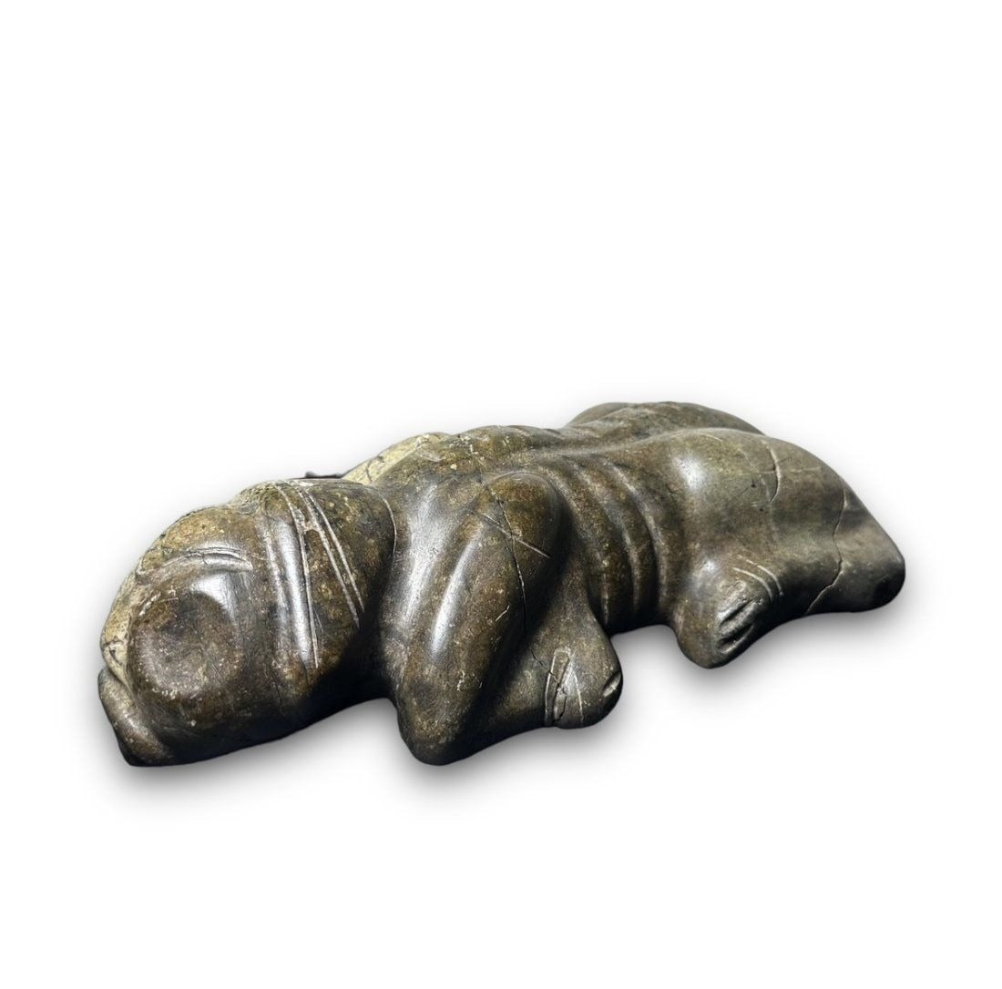 Pre-Columbian Taino green stone zemi (1 of 5)