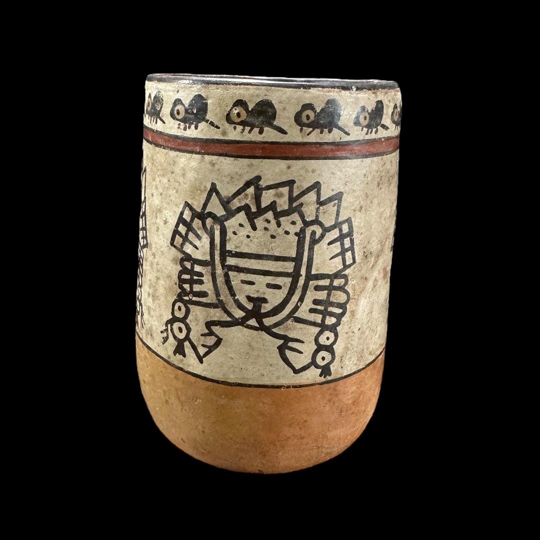 Pre-Columbian Nazca pottery kero (1 of 6)
