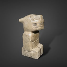 Rare Pre-Columbian Tiahuanaco stone figure