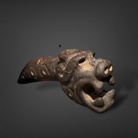 Pre-Columbian Chavin mortar or container