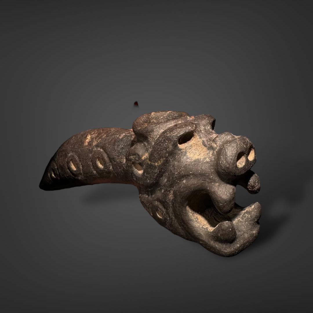 Pre-Columbian Chavin mortar or container (1 of 5)