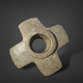 Pre-Columbian Chavin stone mace head