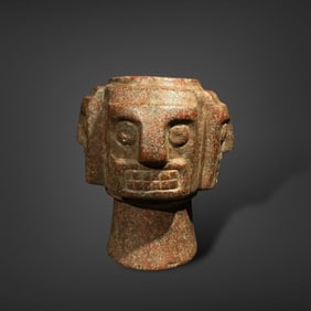 Pre-Columbian Chavin stone mace head