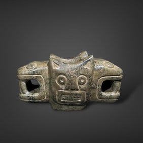 Pre-Columbian Chavin stone mace head