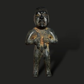 Pre-Columbian Olmec Serpentine figure