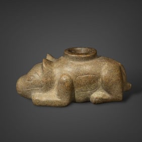 Pre-Columbian Chavín Stone Mortar