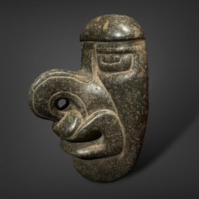 Pre-Columbian Chavín Bird Stone Mask