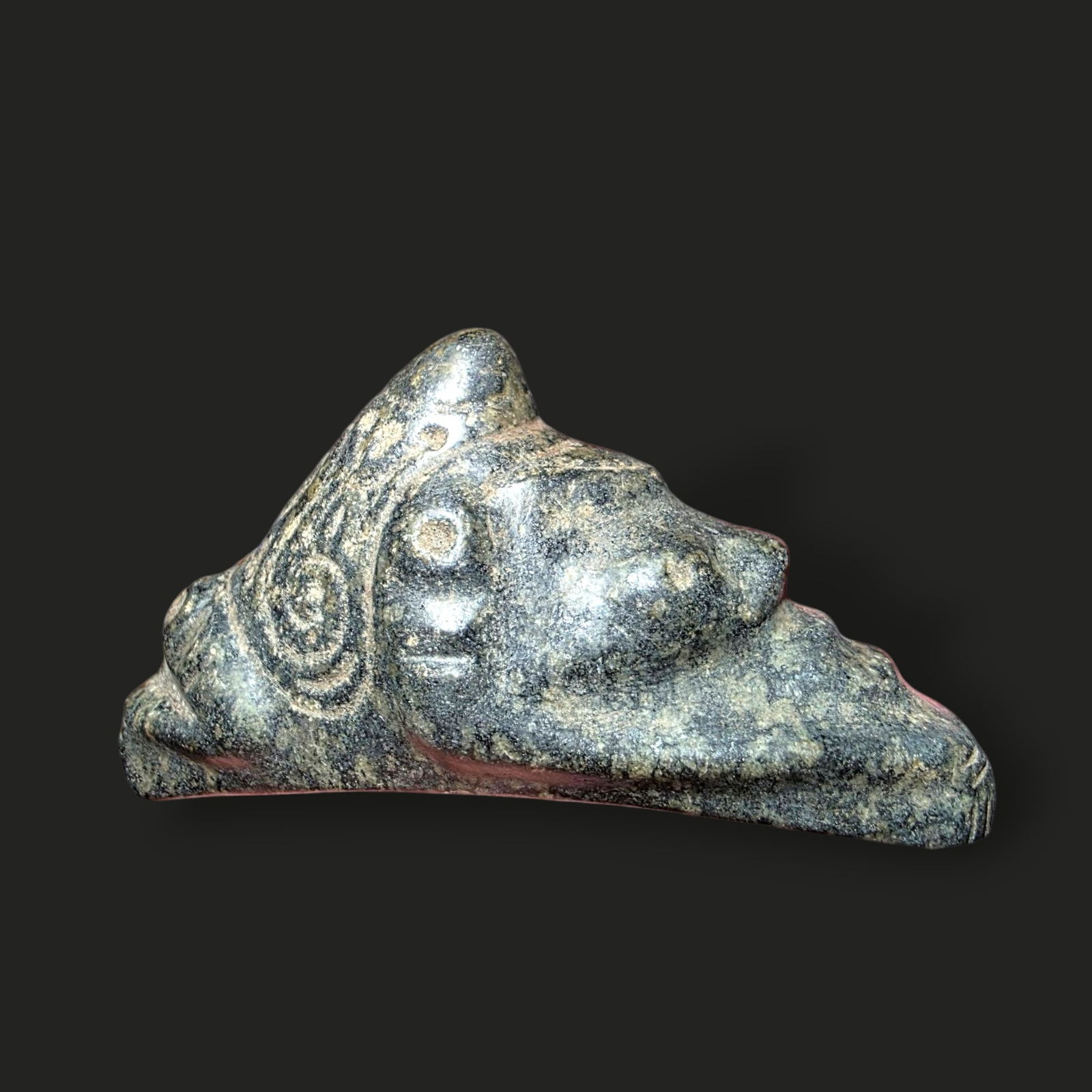 Miniature Pre-Columbian Taino stone zemi (1 of 4)