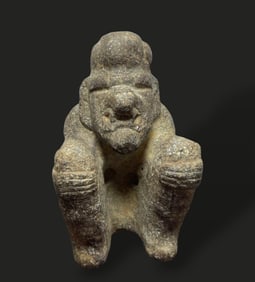 Pre-Columbian Olmec transformation figure