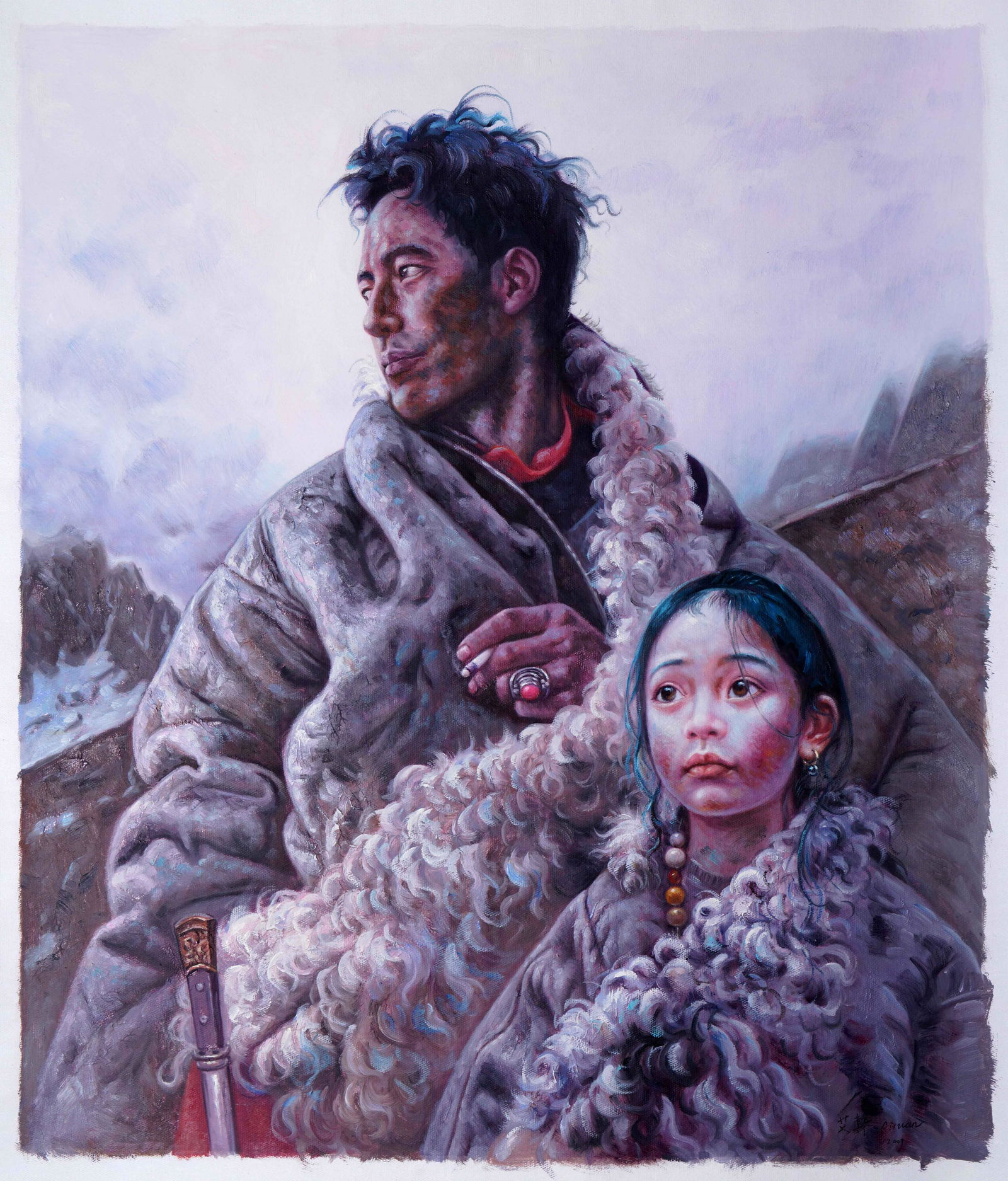 Ai Xuan (B.1947), Oil Painting (1 of 3)