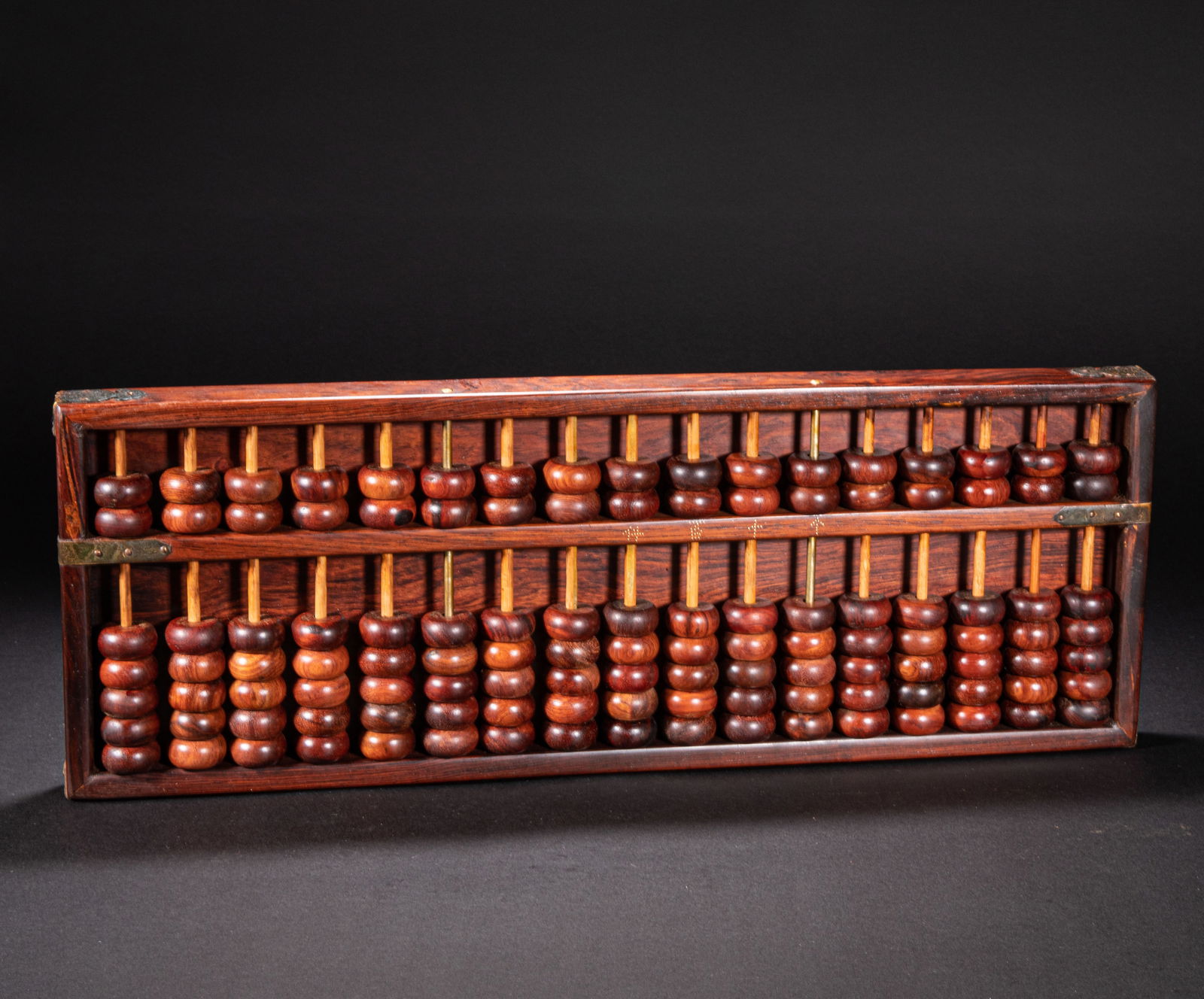 Yellow pear abacus of Qing Dynasty (1 of 11)