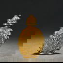 Qing Dynasty gilt relief Luohan pattern snuff bottle