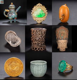 Cloisonne insert screen of Qing Dynasty