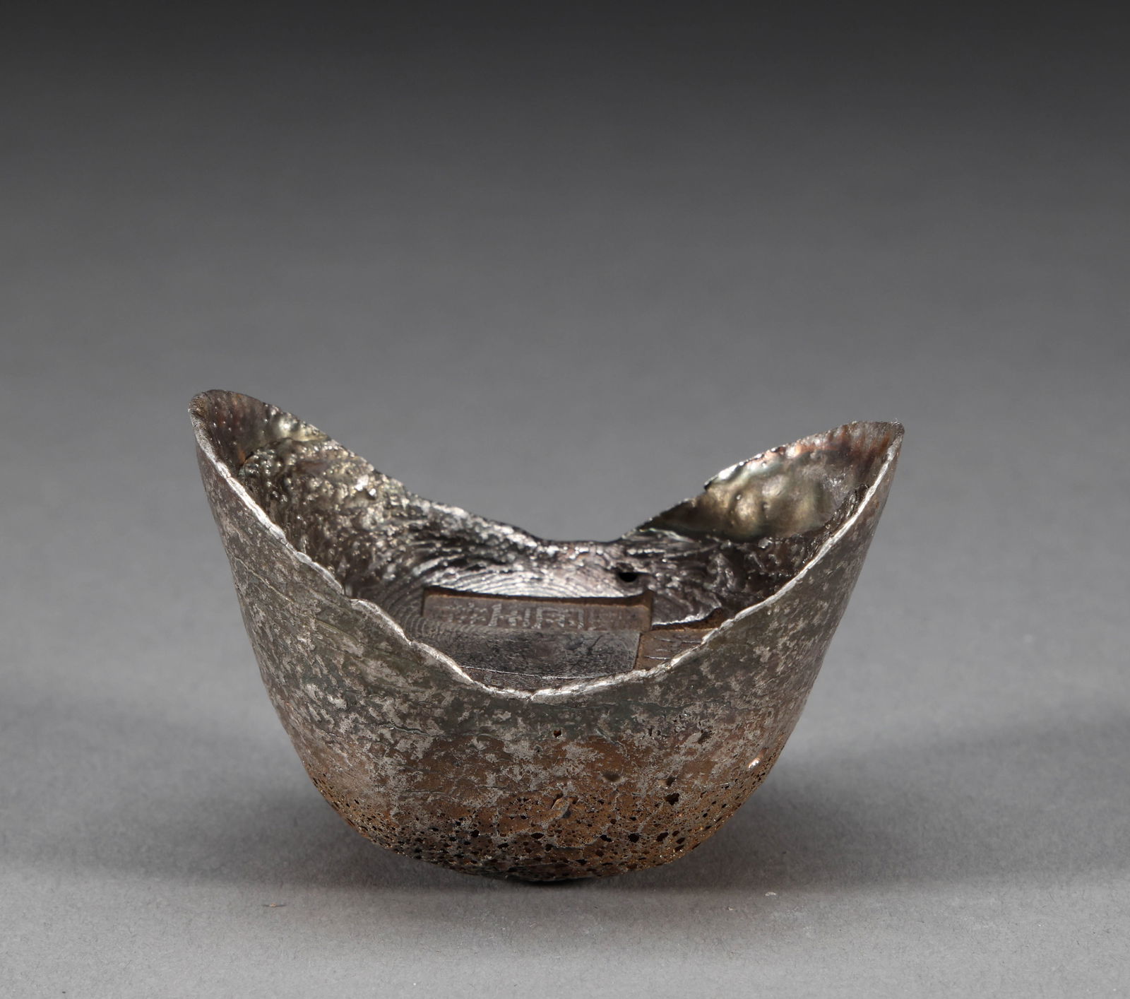 Chinese Silver Sycee Ingot Qing Dynasty