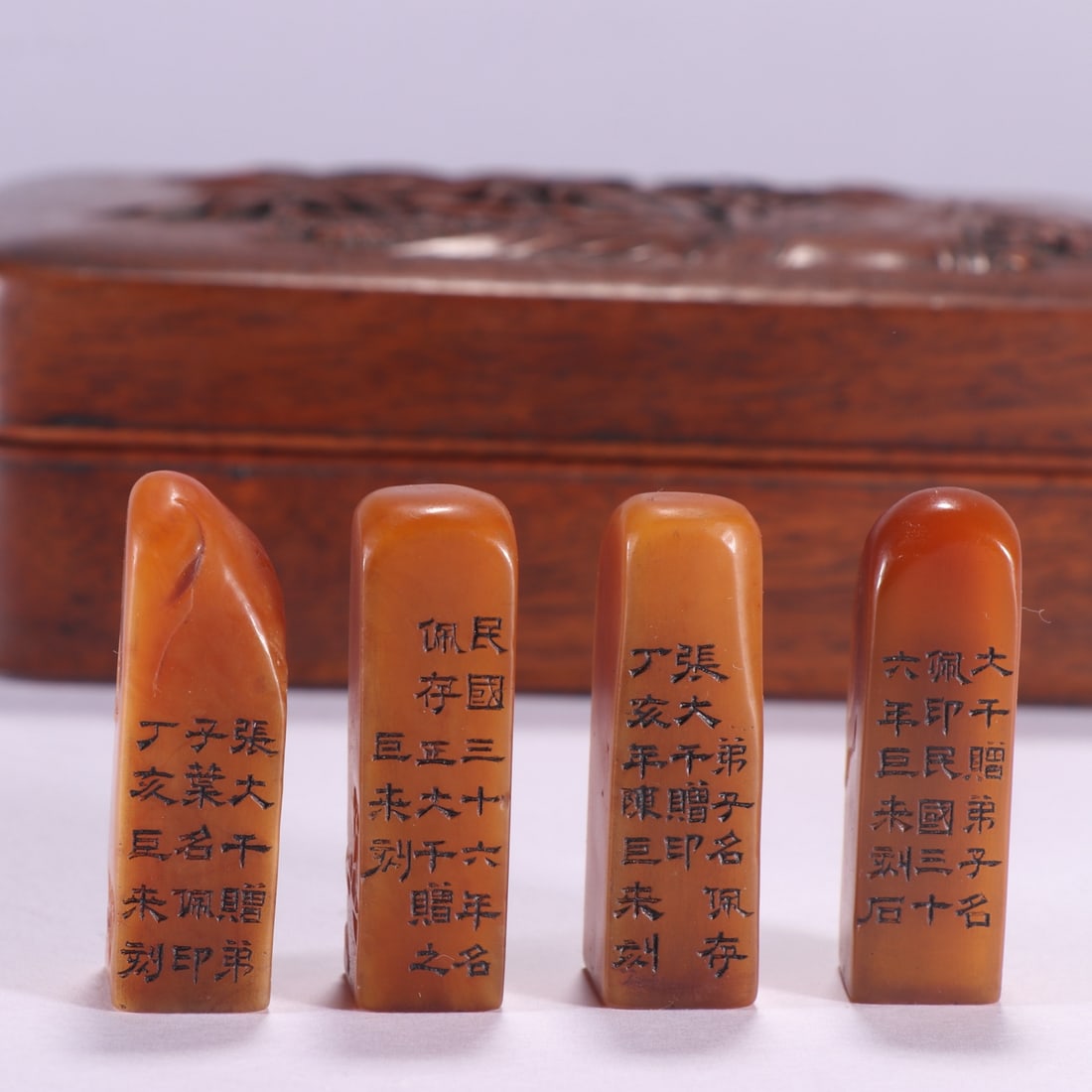A set of 18th-century Tianhuang stone seals (1 of 5)