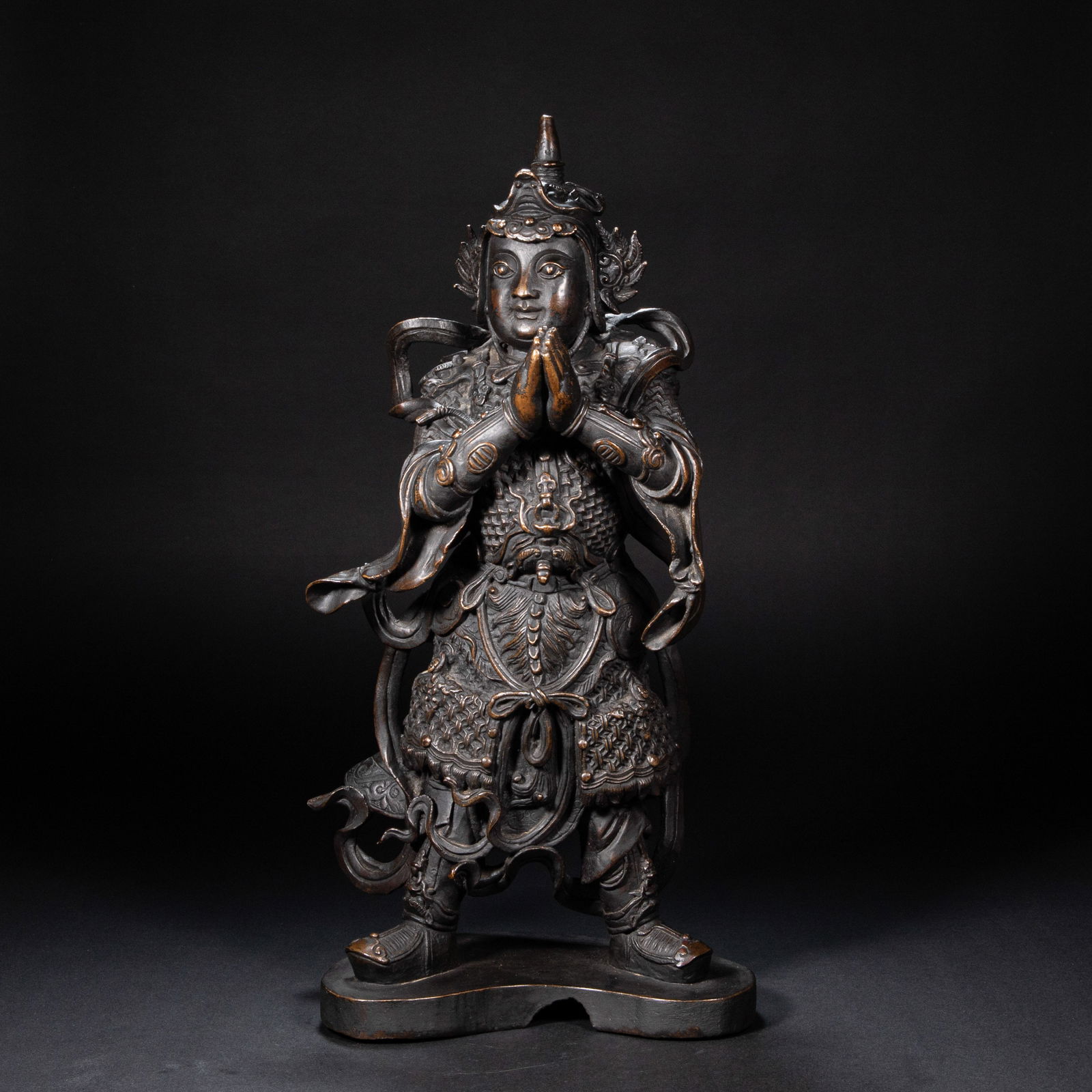 Copper Buddha statues from the 18th century (1 of 7)