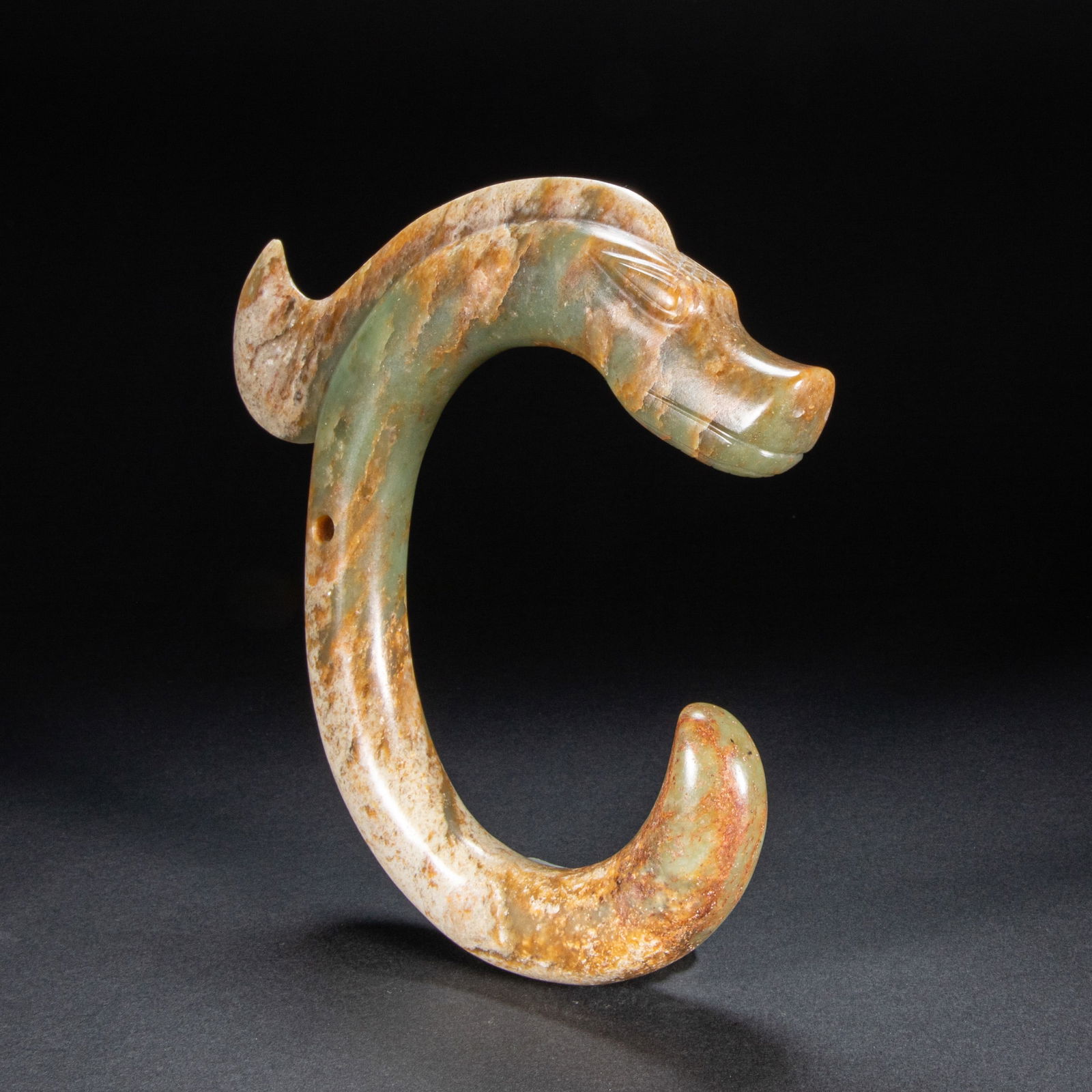 Hongshan Culture Jade Dragon (1 of 7)