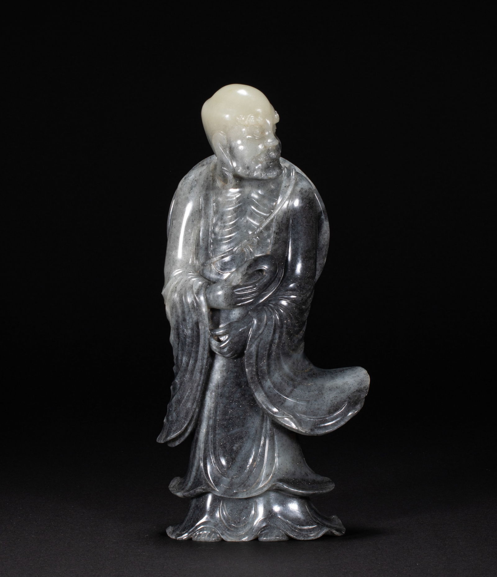 18th-century Hetian jade arhats (1 of 8)