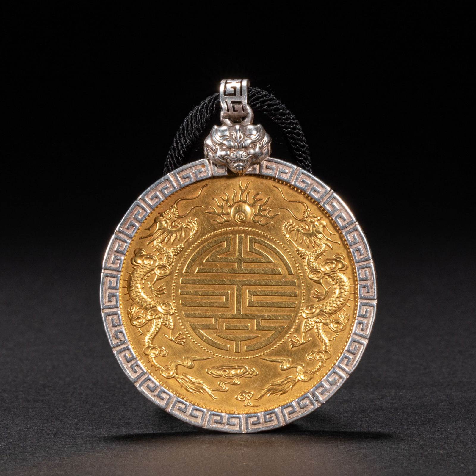 19th-century silver-wrapped gold coins (1 of 5)