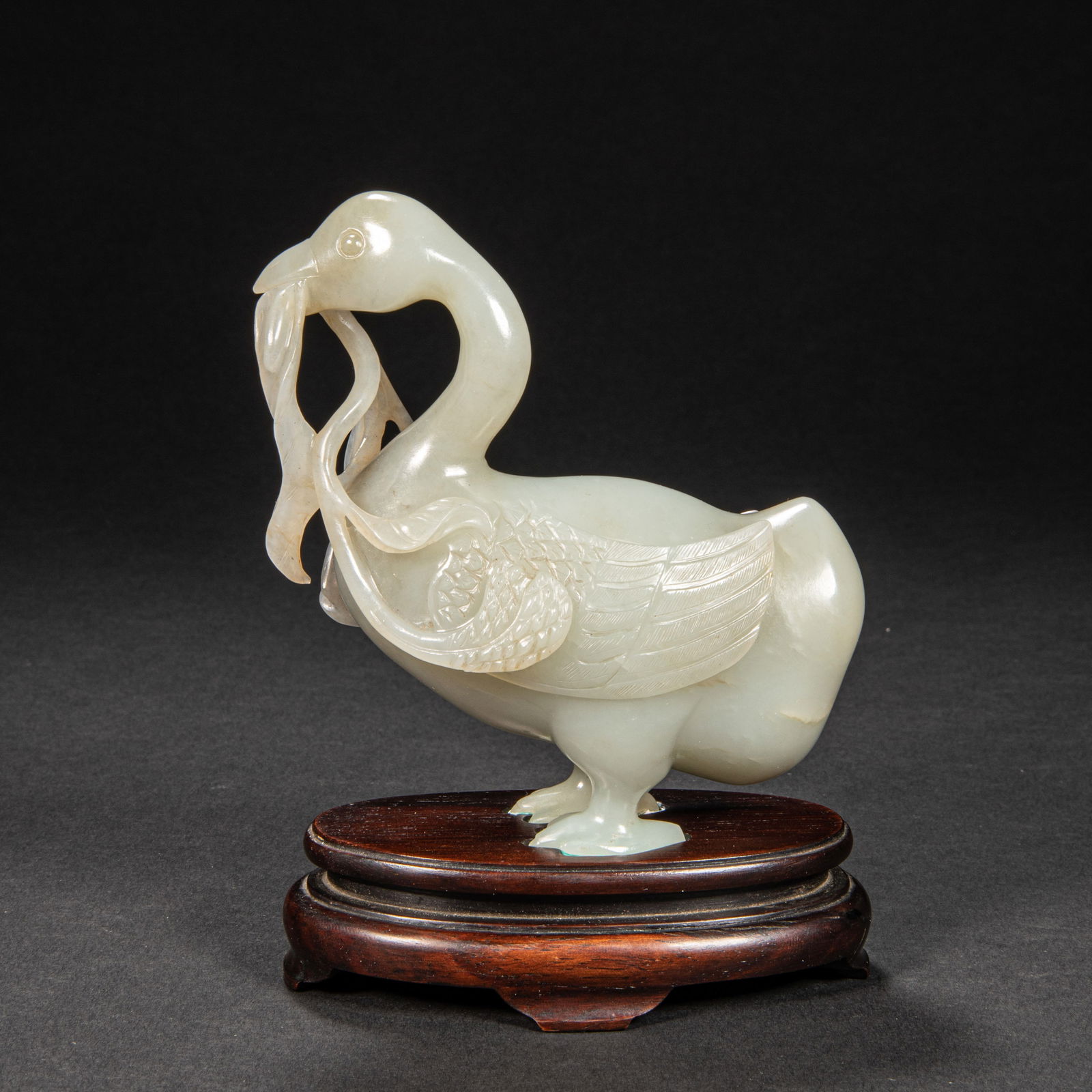 Jade geese from Hetian in the 18th century (1 of 8)
