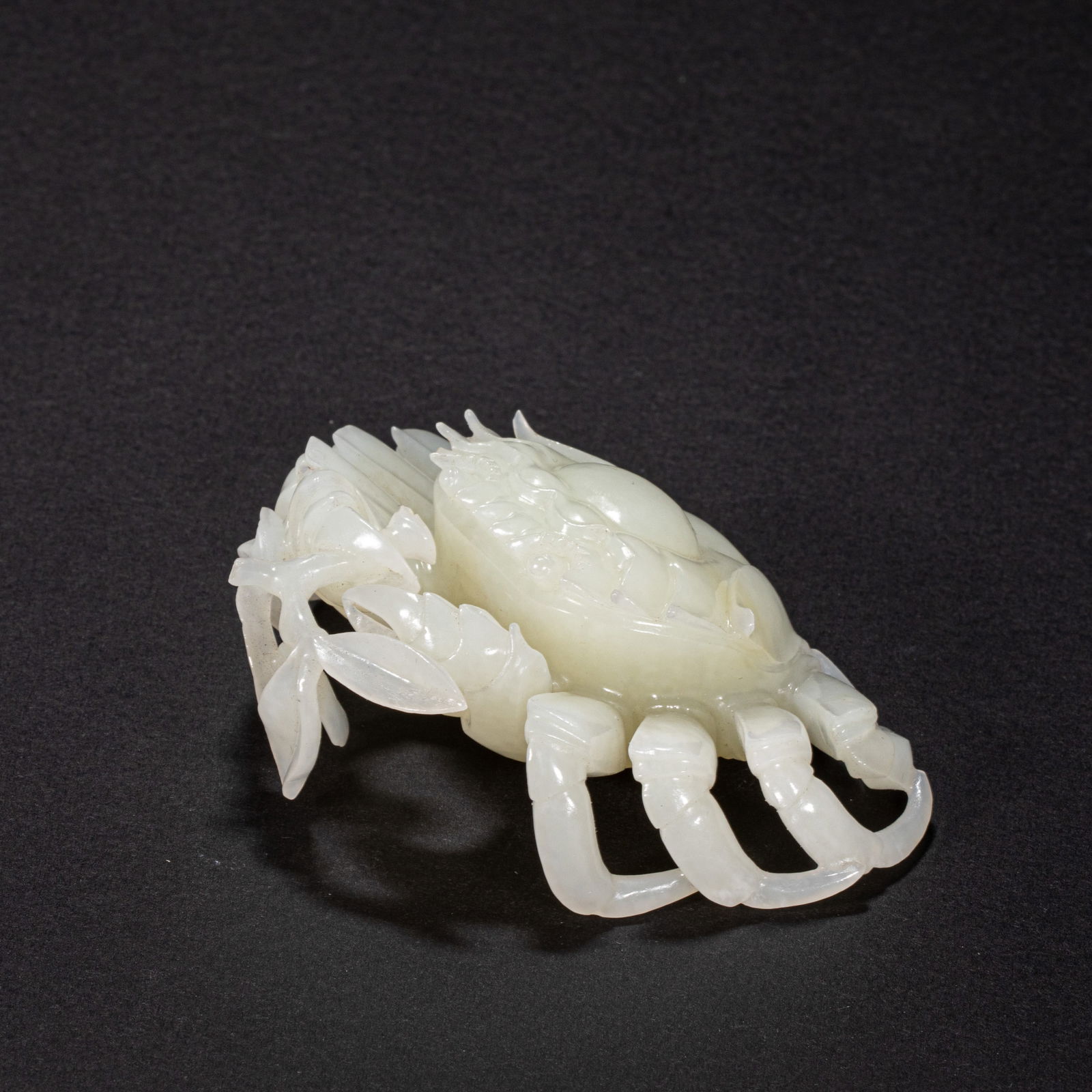 18th-century Hetian jade crabs (1 of 6)