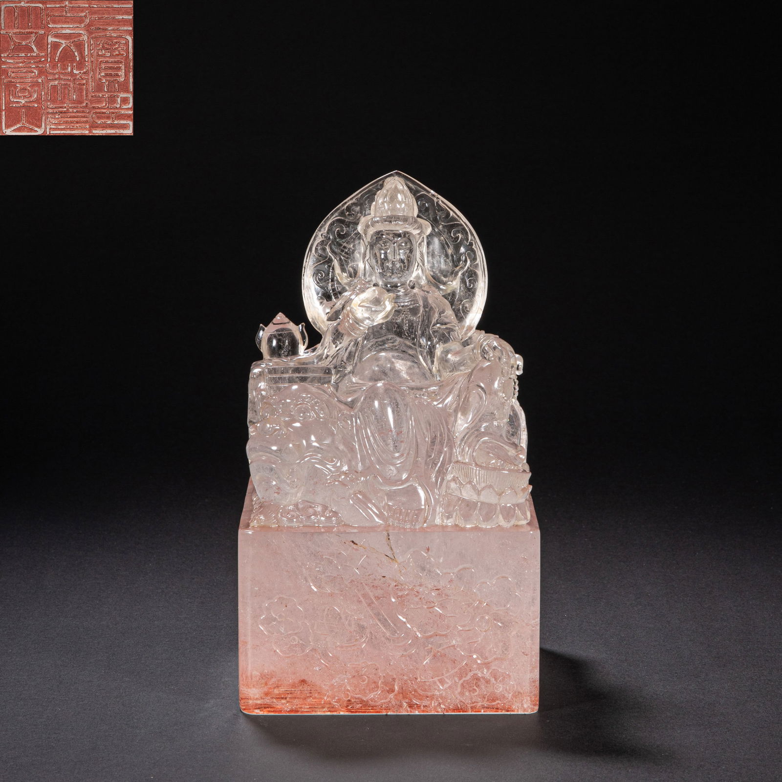 Crystal seal of the 18th century (1 of 8)