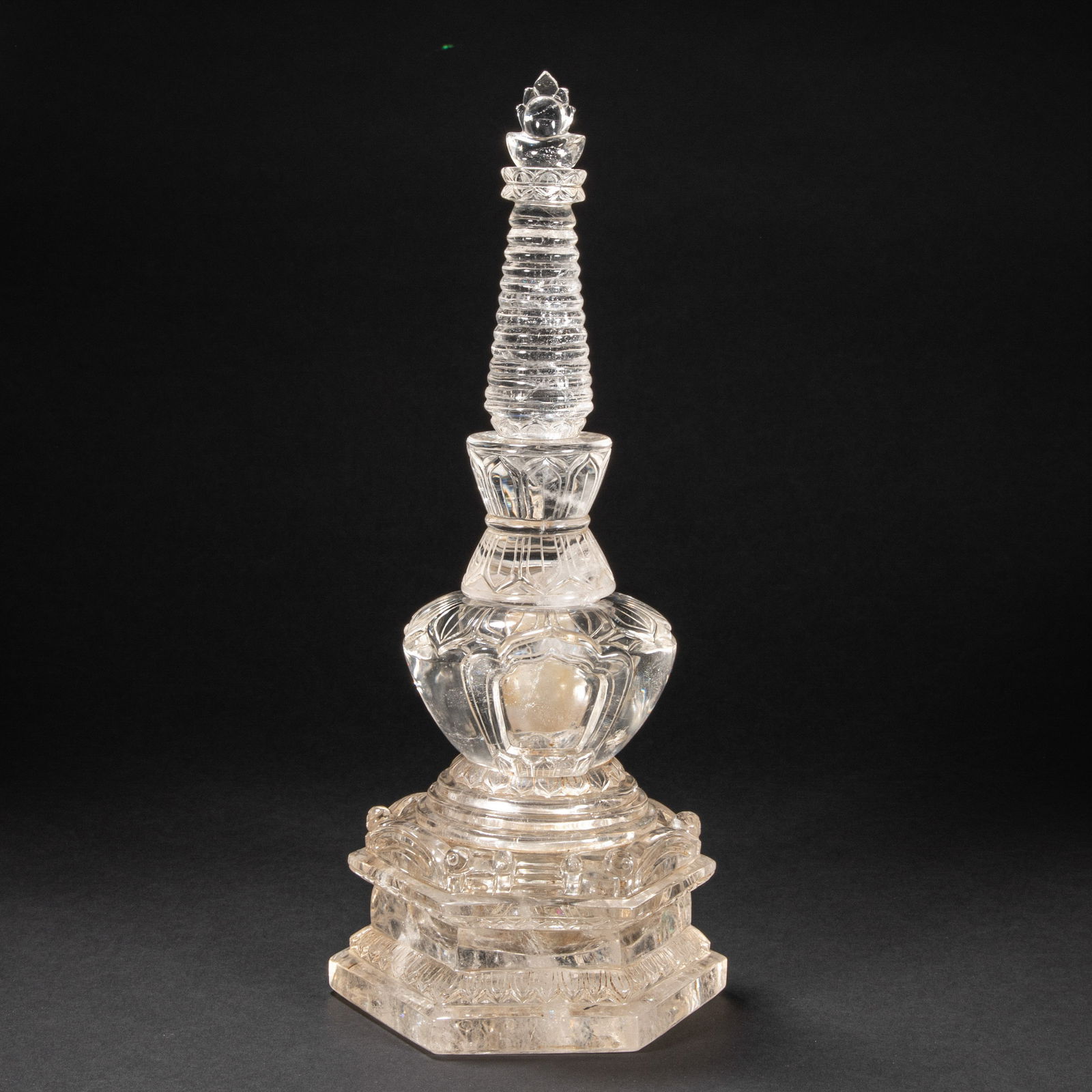A 10th-century crystal relic pagoda (1 of 11)