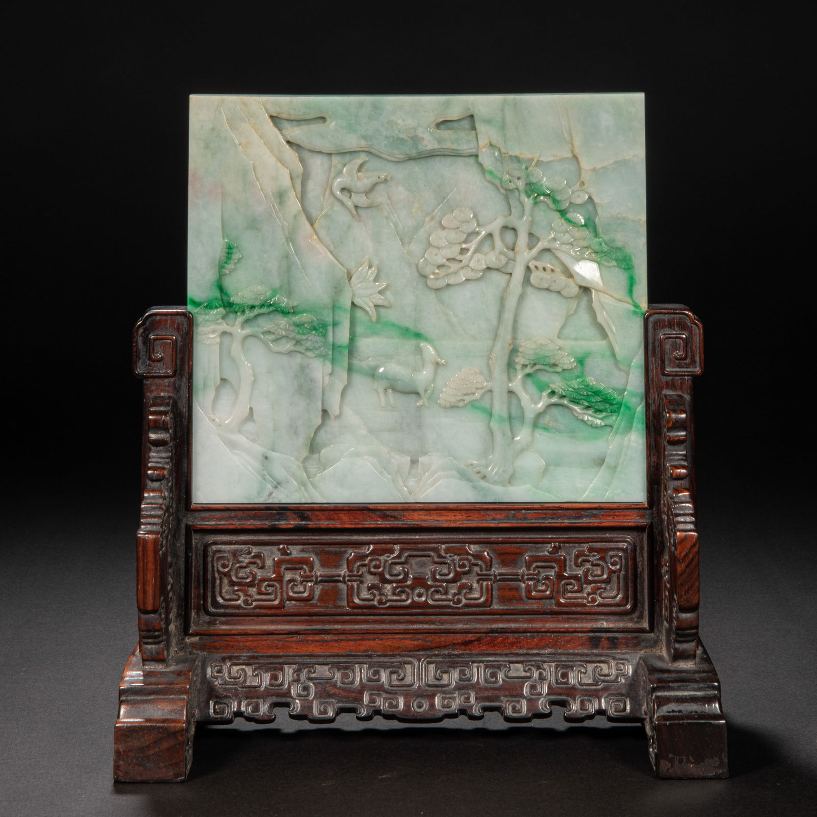 18th-century jade screen insert (1 of 10)