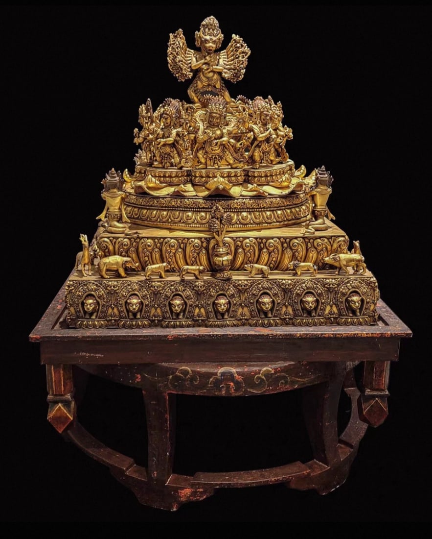 In the 18th century, a gilded copper and gold altar was passed down (1 of 6)