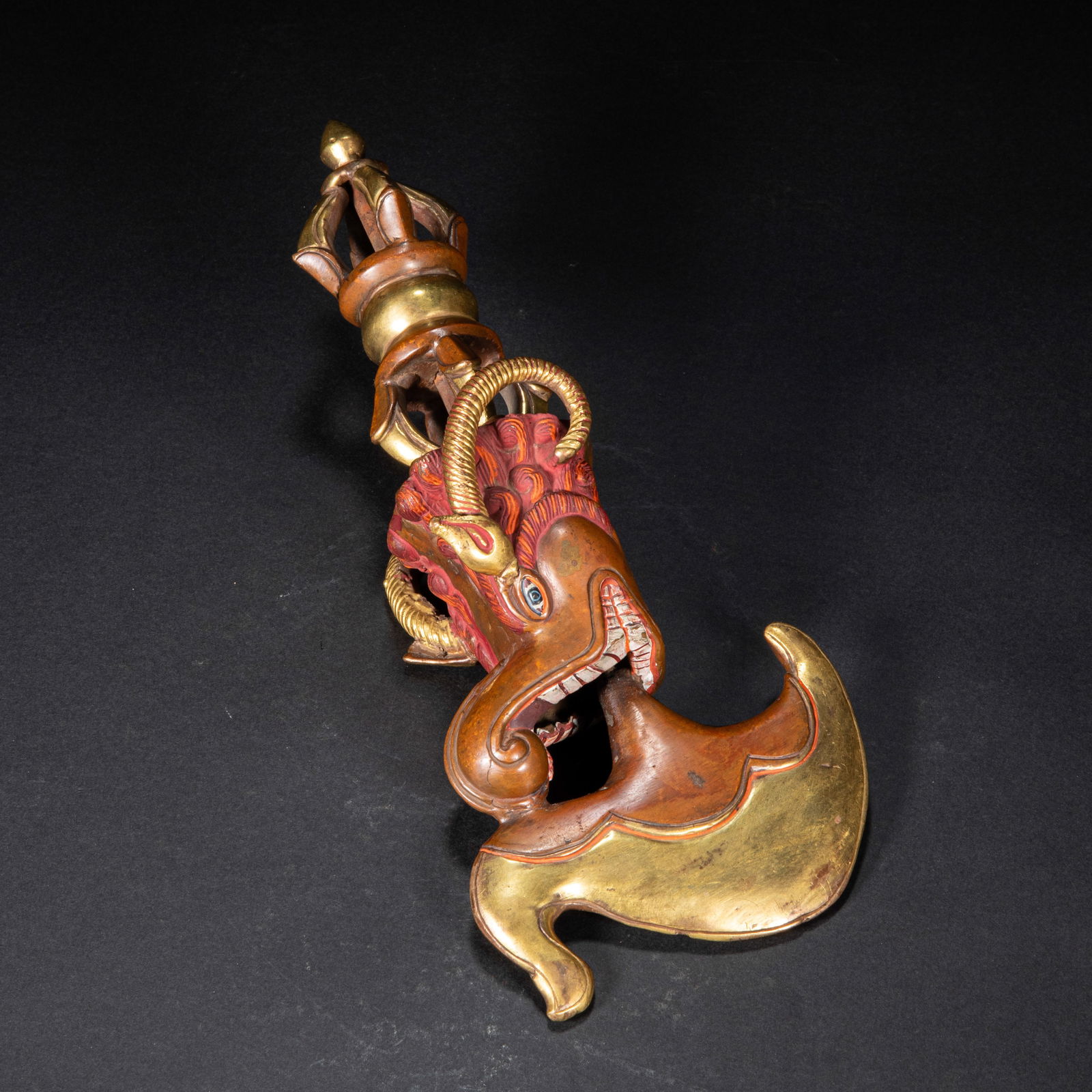 Bronze gilded ritual implements from the 18th century (1 of 8)