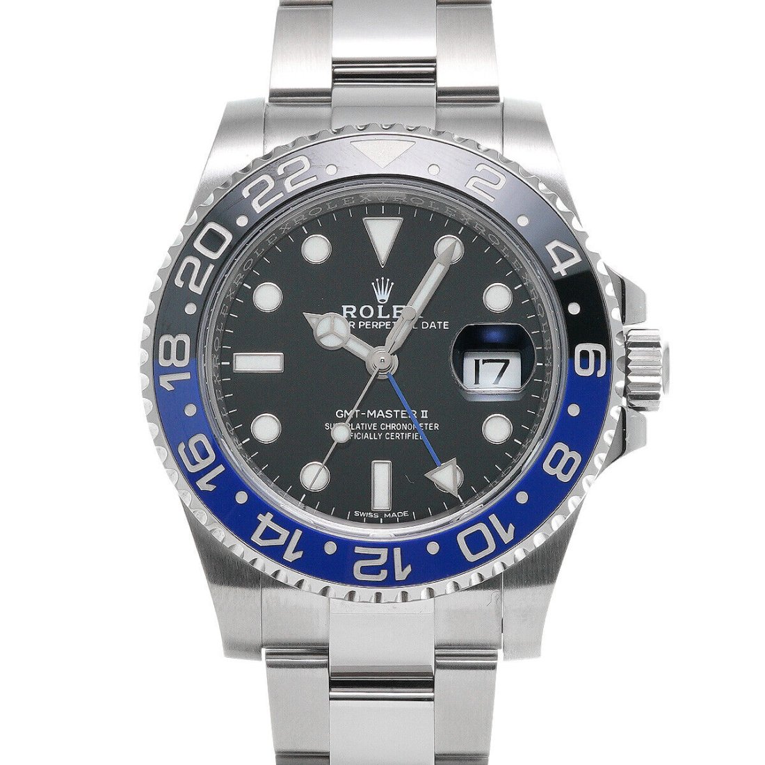 Rolex GMT-Master II 116710BLNR Stainless Steel Black Dial Automatic Men's Watch (1 of 5)