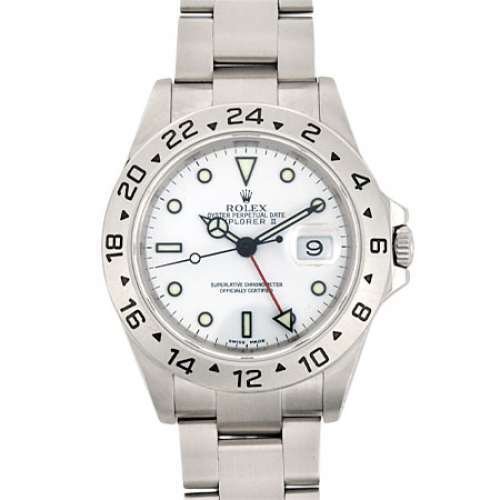 Rolex Explorer 2 16570 Stainless Steel White Dial Automatic Men's Watch (1 of 3)