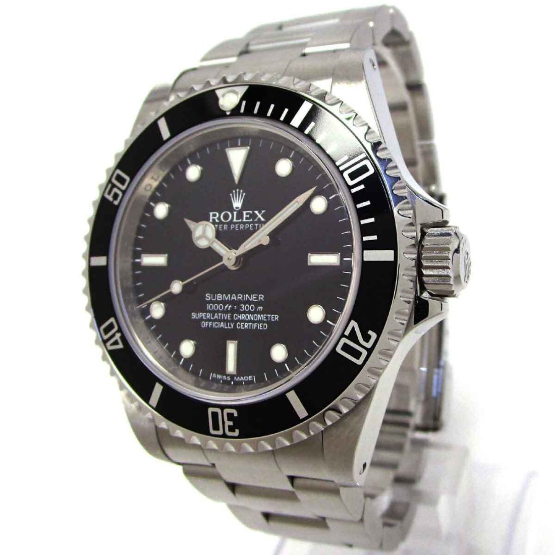 Rolex 14060M Submariner No Date Black Dial Automatic Stainless Steel Men's Watch (1 of 4)