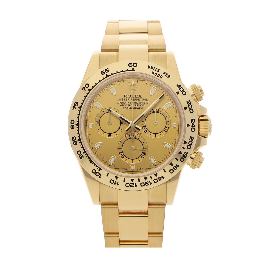 Rolex Daytona Cosmograph Automatic 40mm Yellow Gold Mens Bracelet Watch 116508 (1 of 4)