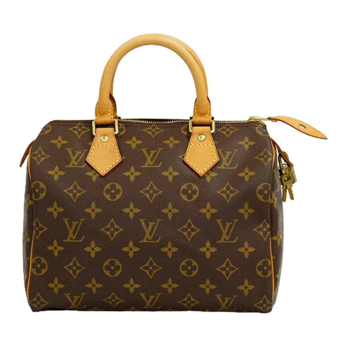 Louis Vuitton Speedy 25 M41528 Monogram Canvas Handbag Brown (1 of 12)