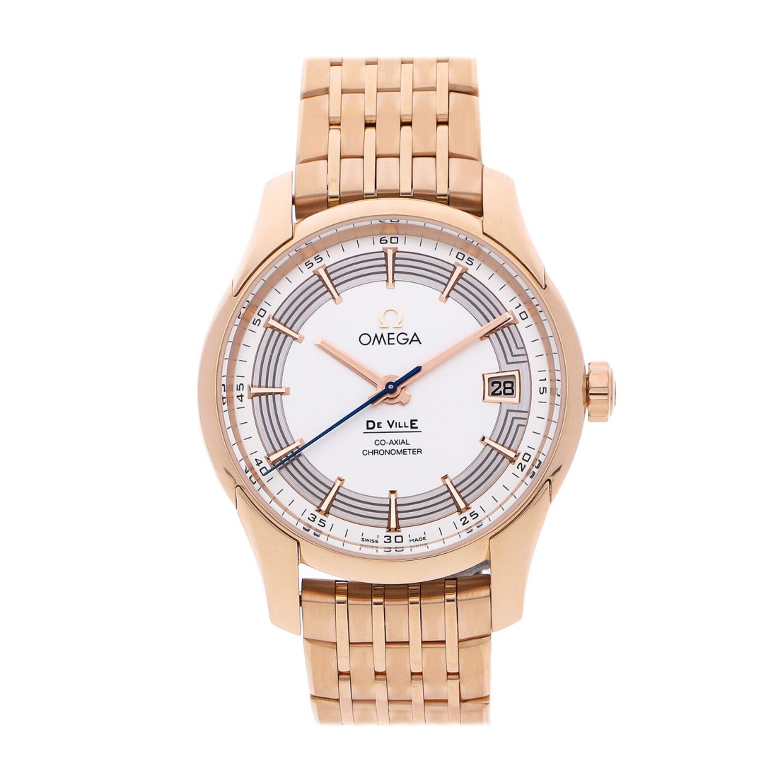 Omega De Ville Hour Vision Auto 41mm Rose Gold Mens Watch 431.60.41.21.02.001 (1 of 5)