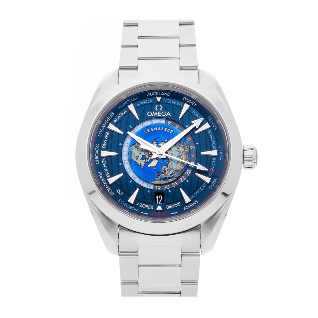 Omega Seamaster Aqua Terra 150m GMT Auto Steel Mens Watch 220.10.43.22.03.001 (1 of 6)