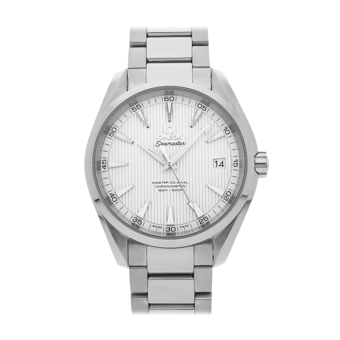 Omega Seamaster Aqua Terra Auto Steel Mens Bracelet Watch 231.10.42.21.02.003 (1 of 5)