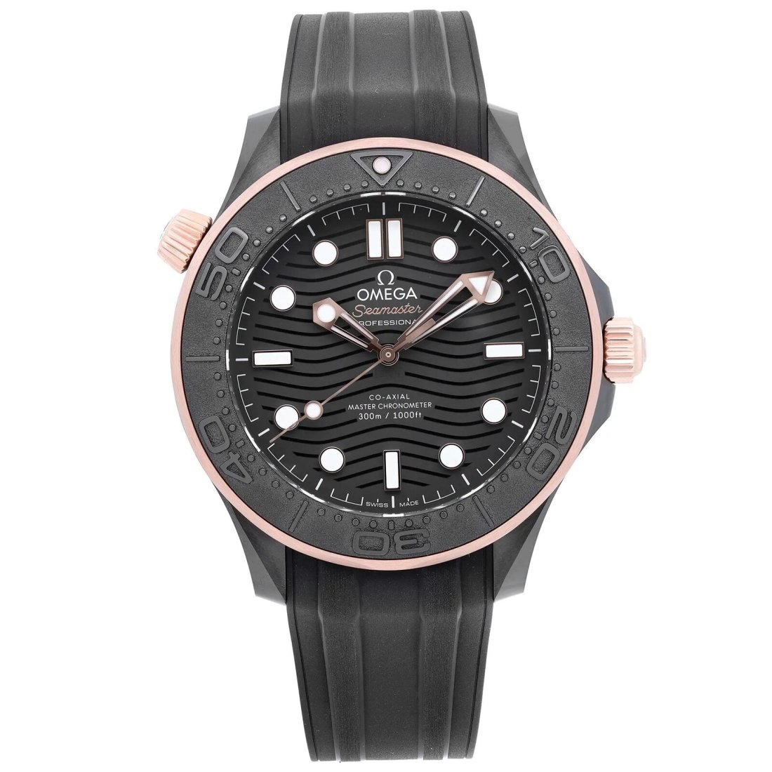 Omega Seamaster Diver 43mm Ceramic Rose Gold Black Dial 210.62.44.20.01.001 (1 of 5)