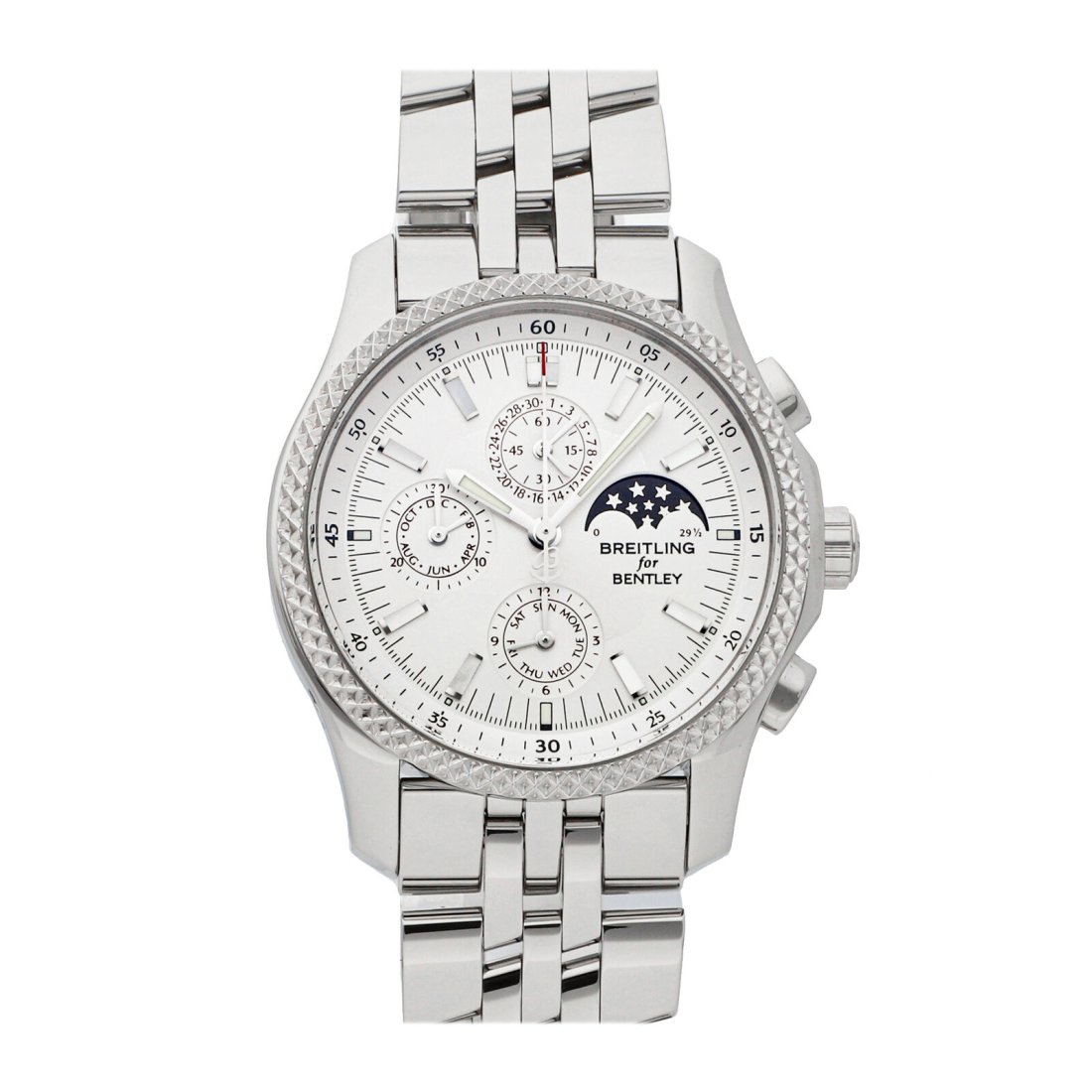 Breitling Bentley Mark V1 Complications Auto 42mm Steel Mens Watch P1936212/G629 (1 of 5)