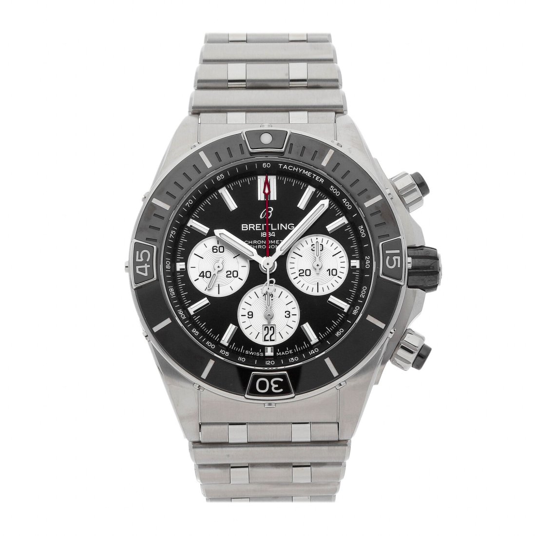 Breitling Super Chronomat B01 Auto 44mm Steel Mens Watch Date AB0136251B1A1 (1 of 6)