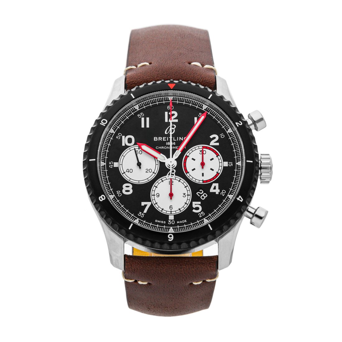 Breitling Aviator 8 B01 Chronograph Mosquito Auto Mens Strap Watch AB01194A1B1X1 (1 of 6)