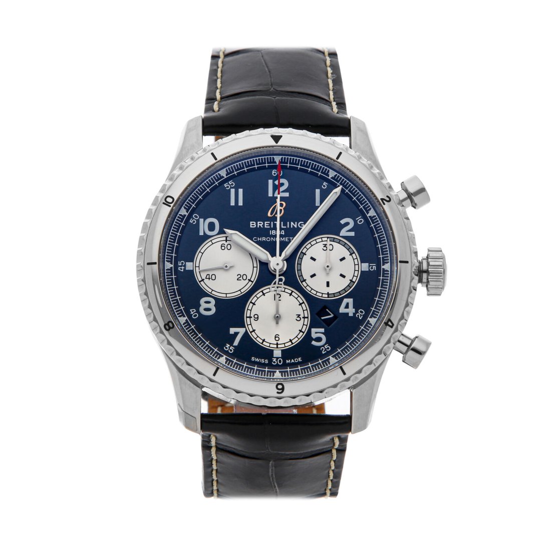Breitling Aviator 8 B01 Chronograph Steel Auto 43mm Mens Watch AB0119131C1P3 (1 of 6)