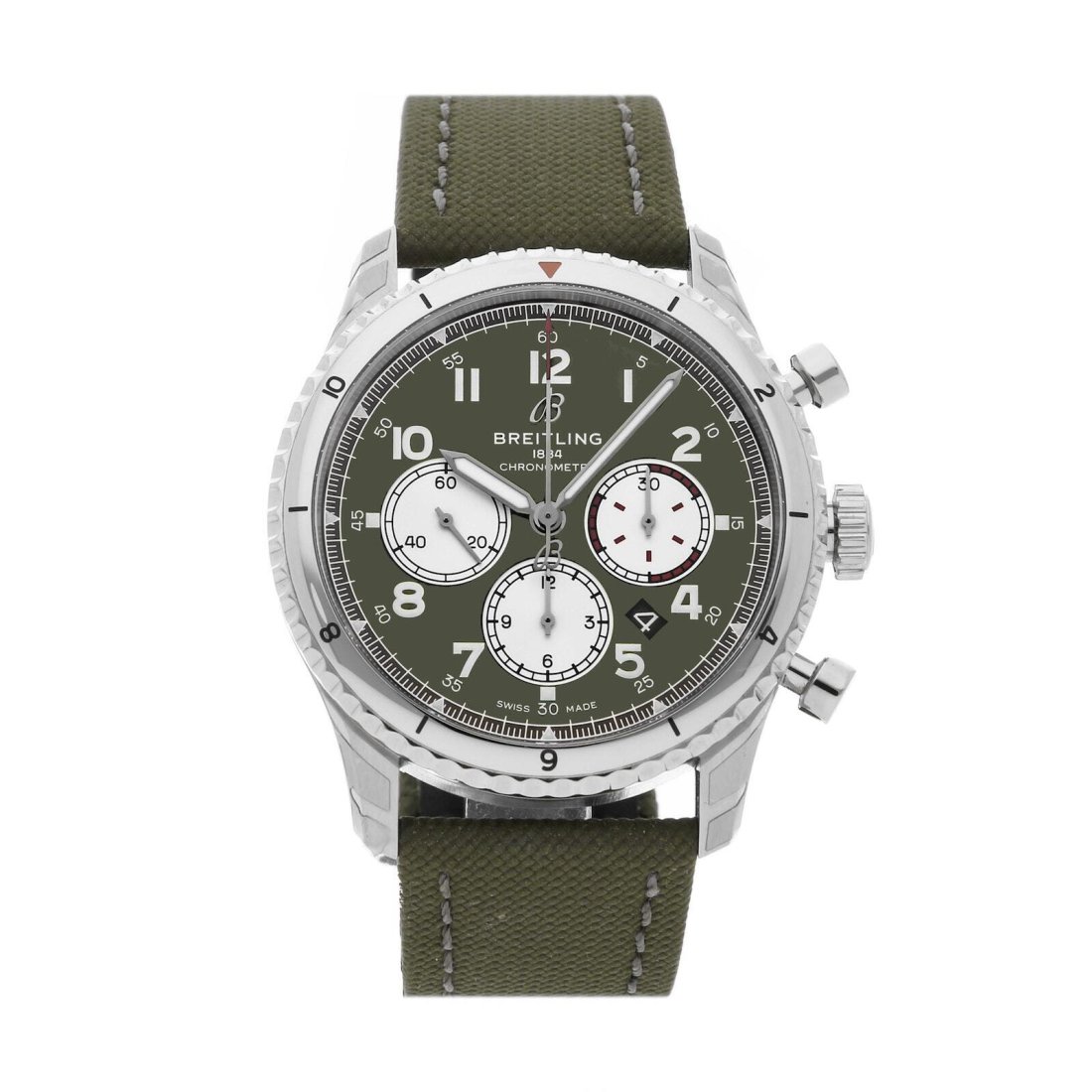 Breitling Aviator 8 B01 Curtiss Warhawk Auto Steel Mens Watch AB01192A1L1X2 (1 of 6)