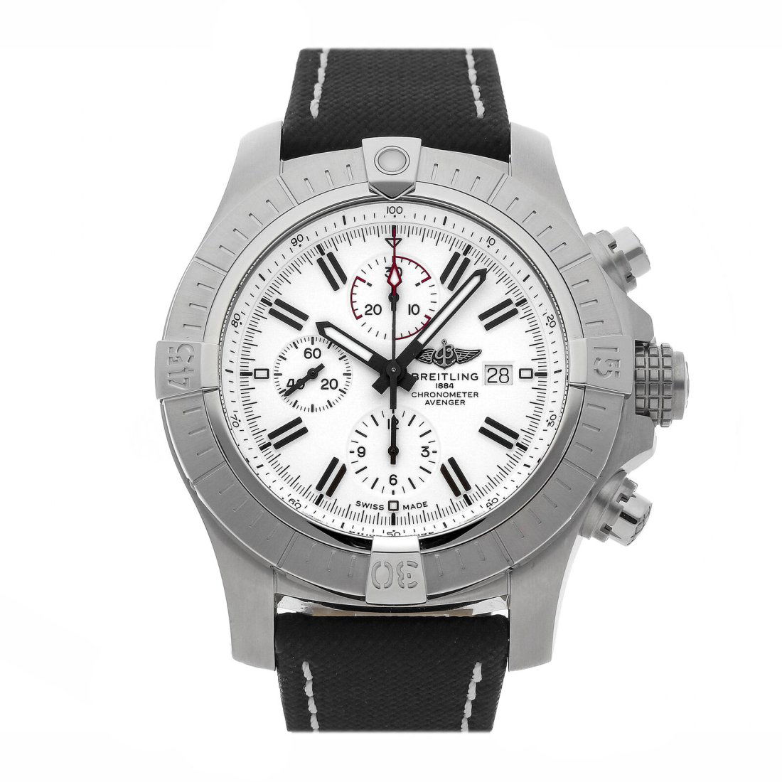 Breitling Avenger Chronograph Auto 48mm Steel Mens Watch Date A133751A1A1X2 (1 of 5)