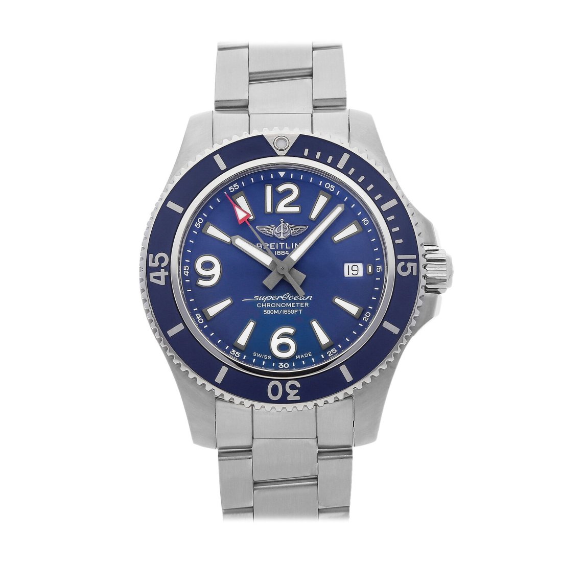 Breitling Superocean Automatic 42 Steel Mens Bracelet Watch Date A17366D81C1A1 (1 of 5)