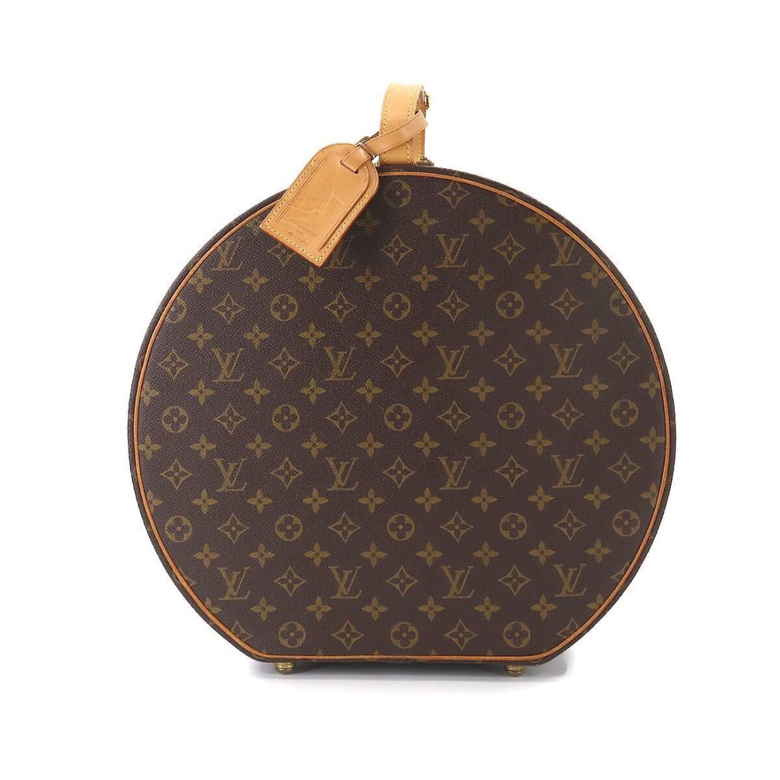 LOUIS VUITTON Monogram Boite Chapeau 40 Hat Case Brown M23624 Purse (1 of 10)