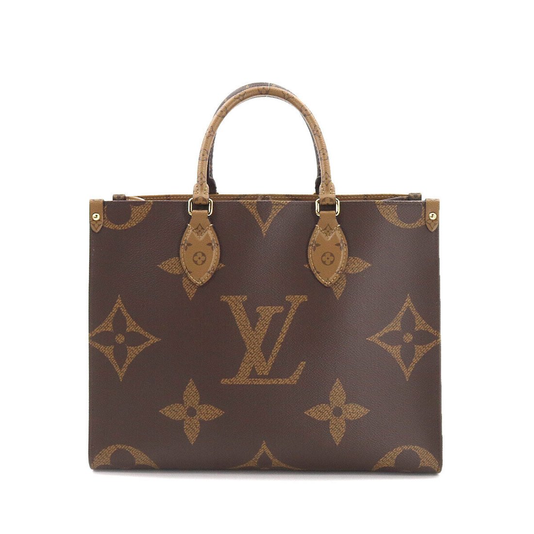 LOUIS VUITTON Giant Monogram Onthego MM 2way Tote Shoulder Bag M45321 (1 of 9)